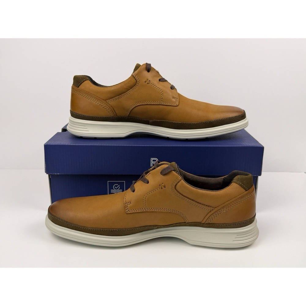 Rockport Dressports 2 Go PT Men's Size 10 New Caramel CH1289 - Picture 2 of 6